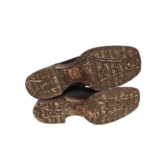 Laredo Men's 7977 Kosar Leather Square Toe Cowboy Western Boot Brown Size 9D - Picture 7 of 7